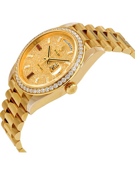 rolex president solid gold replica swiss|rolex watches for sale.